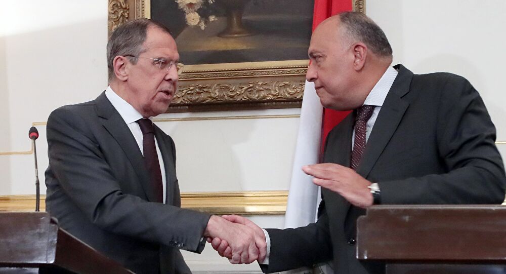 وزير خارجية روسيا الاتحادية يزور مصر