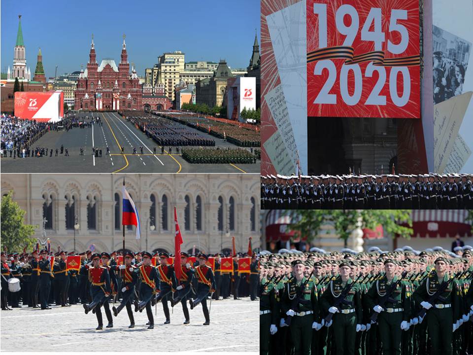 روسيا اليوم  تحتفل بالذكرى الـ75 لعيد النصرعلى النازية