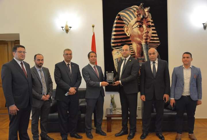 السفارة المصرية بروسيا تستقبل وفد الشباب المصري خلال زيارته لموسكو
